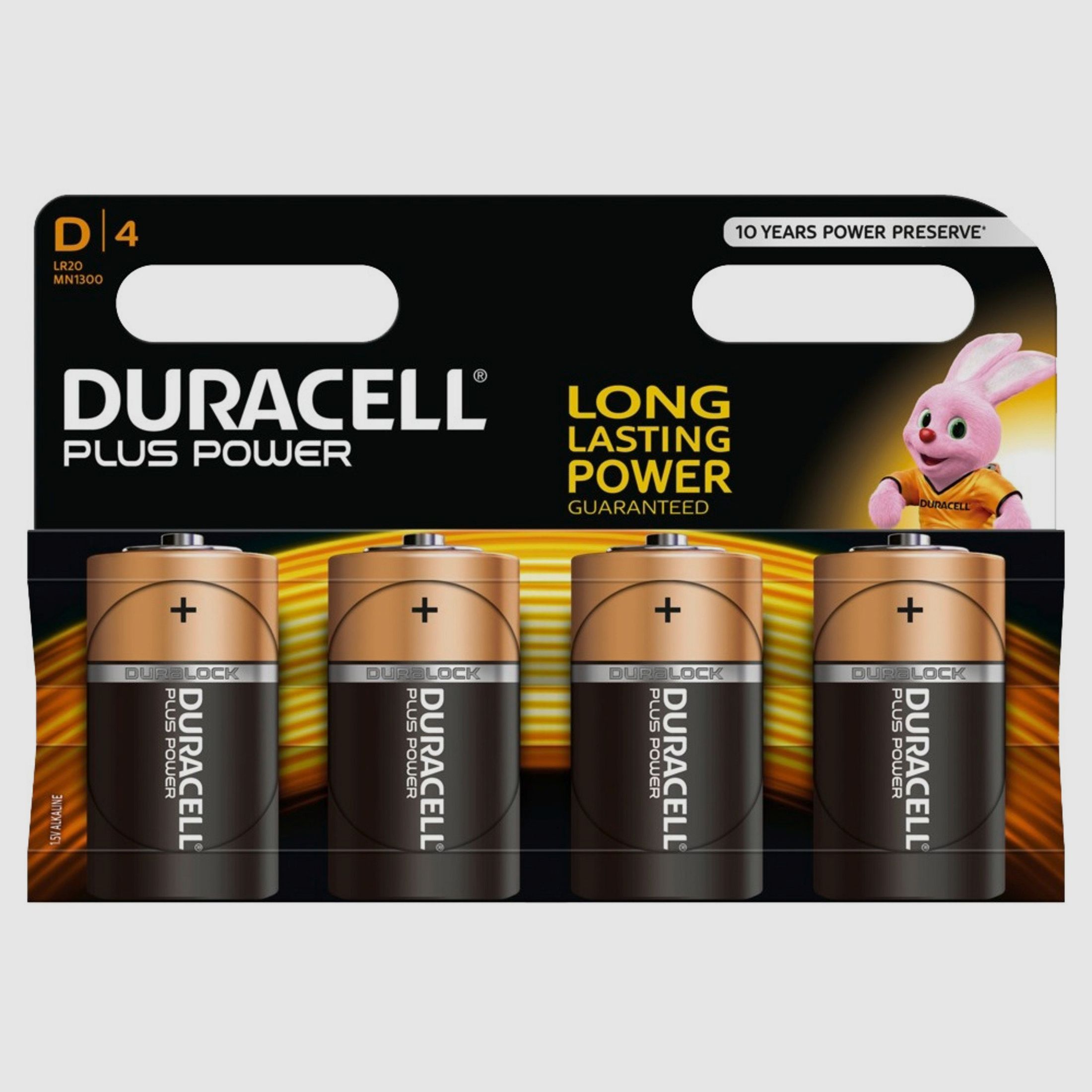 Duracell Batterien IEC, LR20 / MN1300 1,5 V