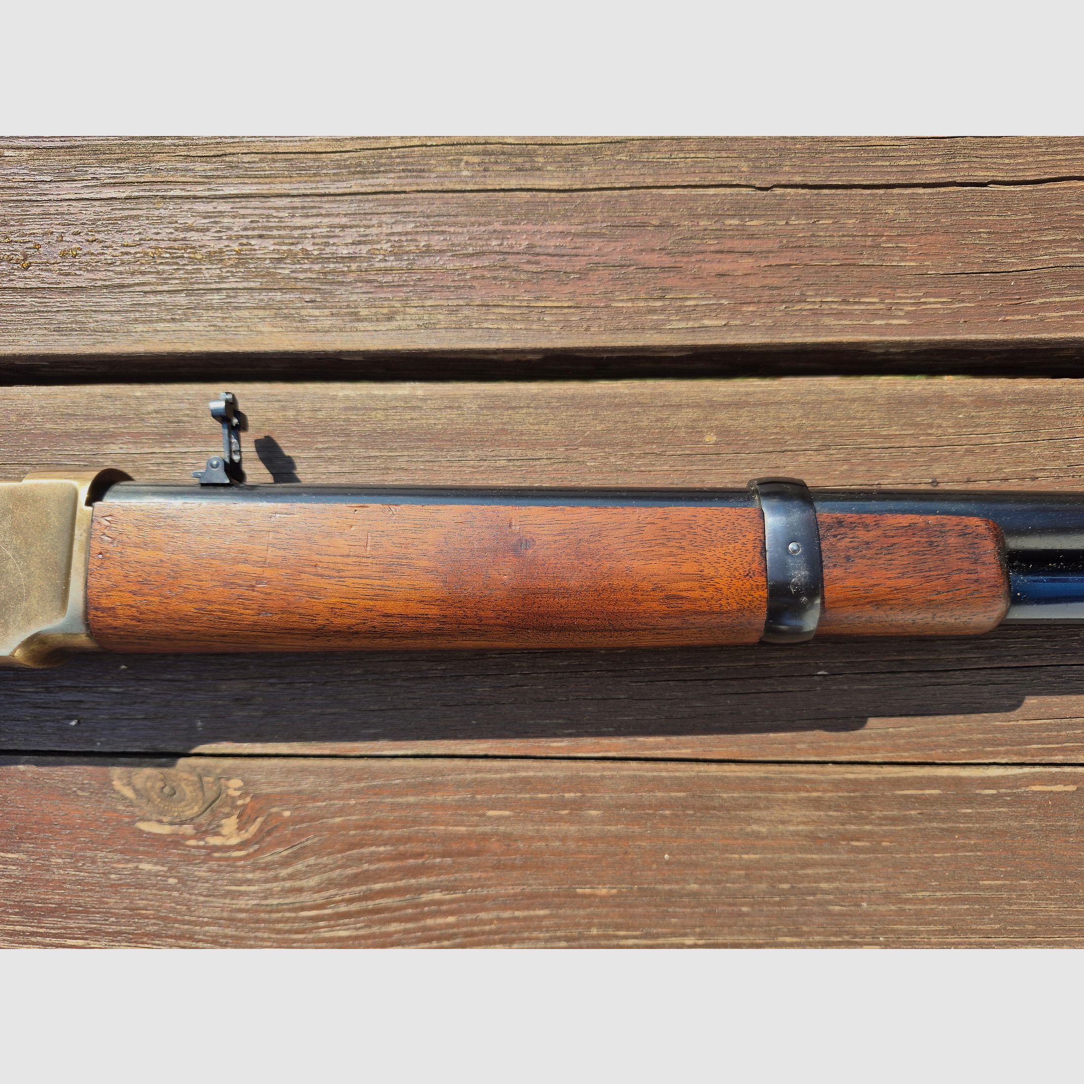 Uberti 1866 Yellow Boy Carbine .38 Sp. (mfg. 1972) – VISUALLY TOP / PURE PARTS DONOR! (Defective)