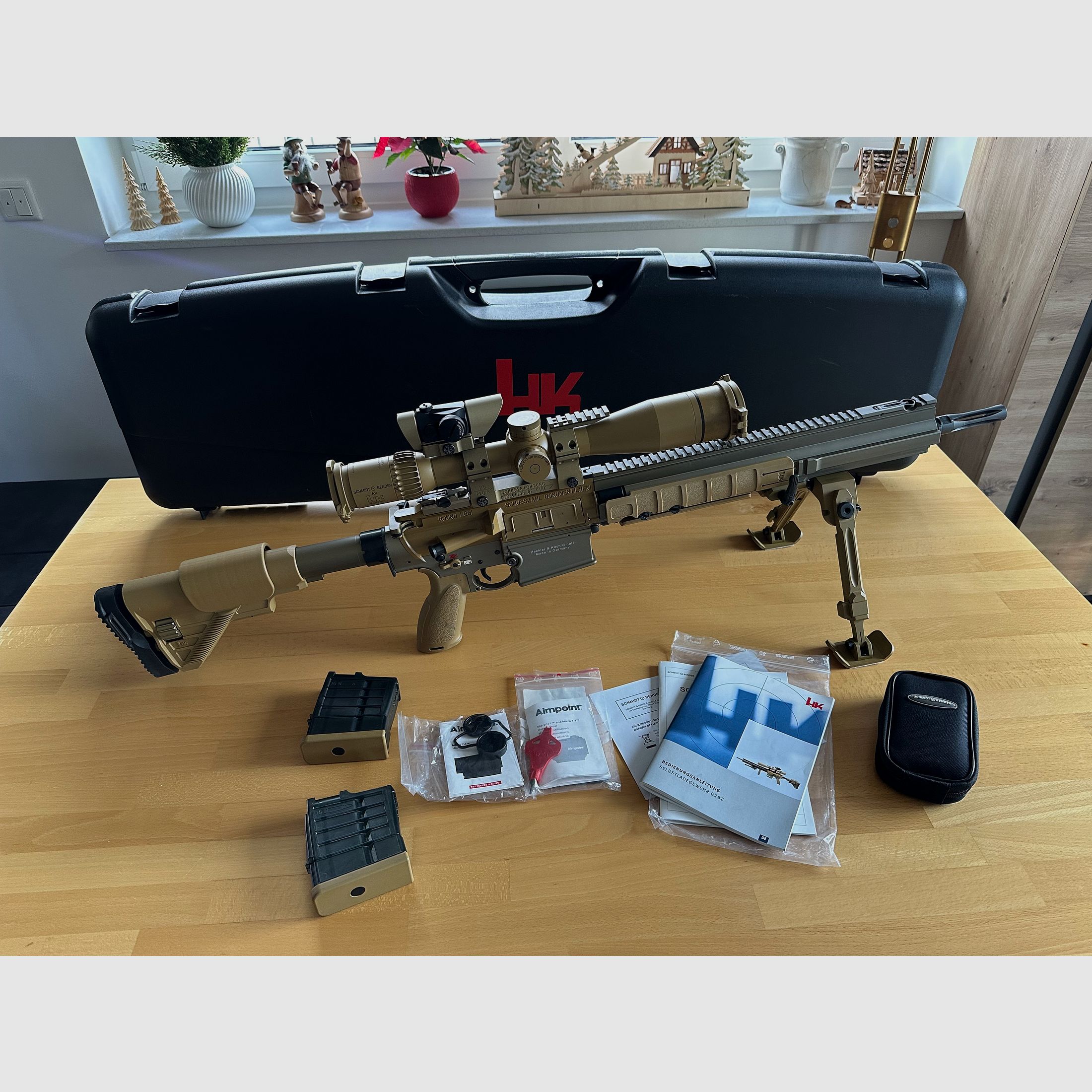 Heckler & Koch G28 Z mit Vollausstattung Selbstladebüchse 308 Win.