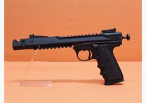 Volquartsen Ha.Pistole .22lr Volquartsen Mk IV Frame 22/45 Black Mamba 6" Lauf/ Kompensator/ Gewinde 1/2-28