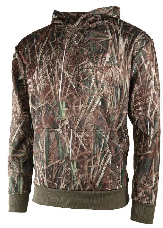 Fleece-Hoodie Treeland Camo Schilfrohr, Bild 2 von 2