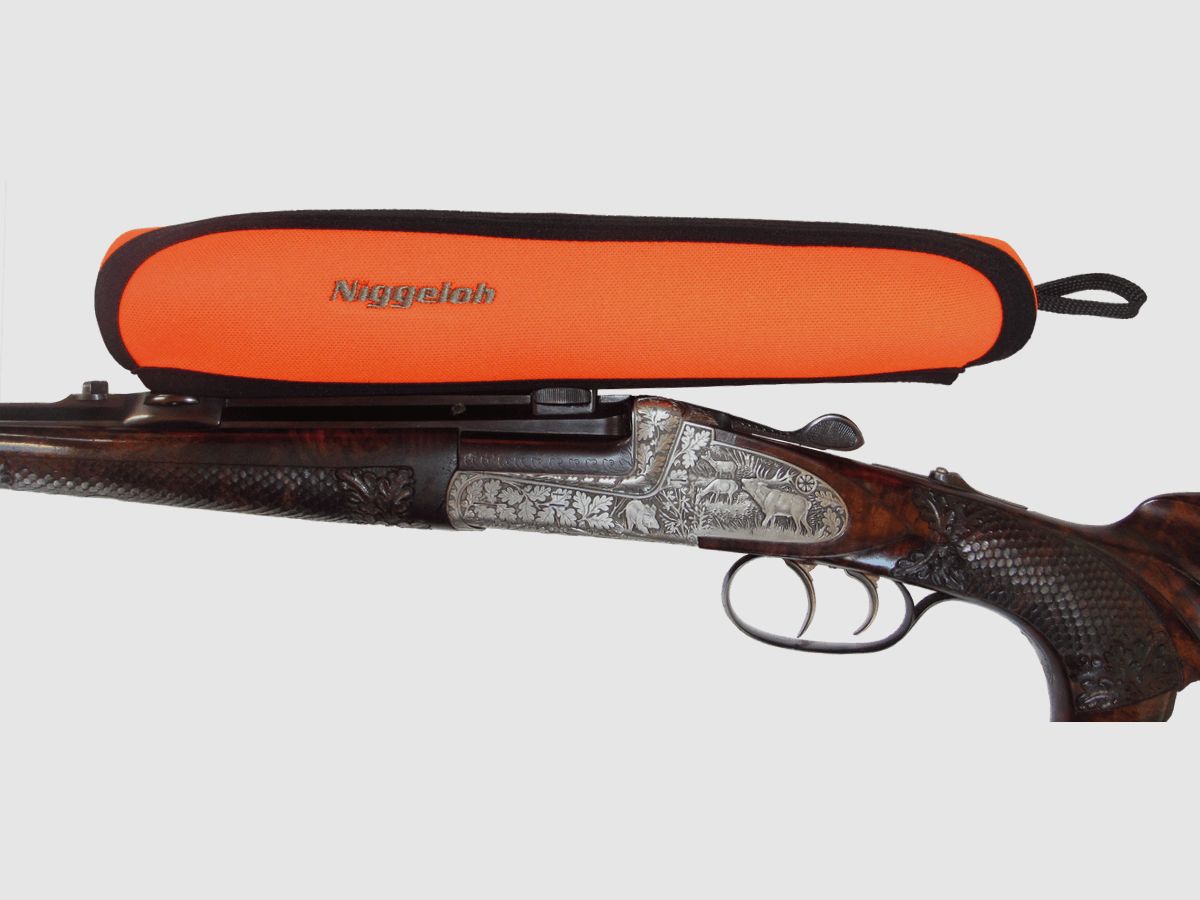 Niggeloh scope cover - orange size: S (for objective diameter 24 mm, length up to 28 cm)