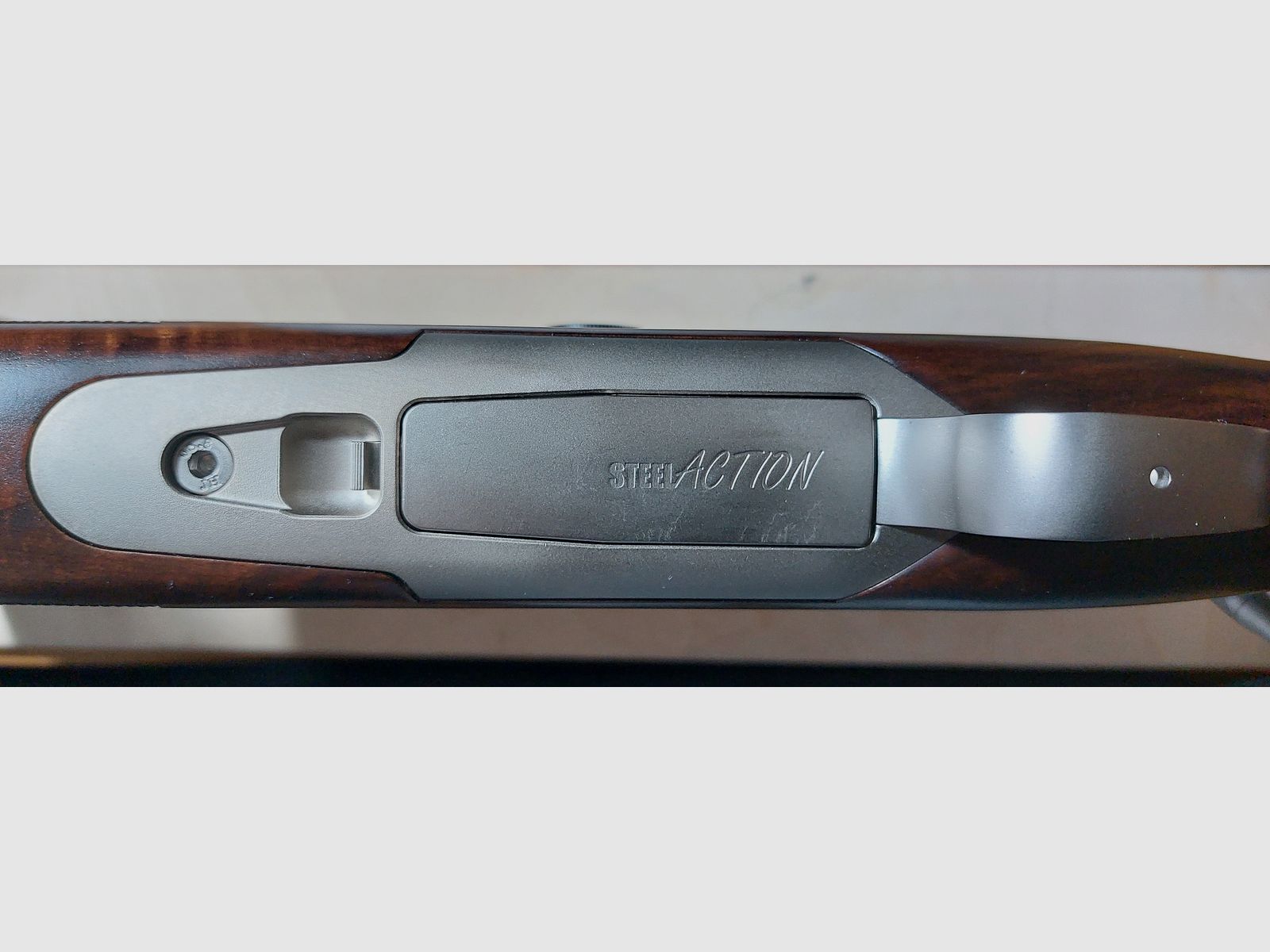 Action en acier HS nickelée en .308 Winchester avec un canon de 51 cm