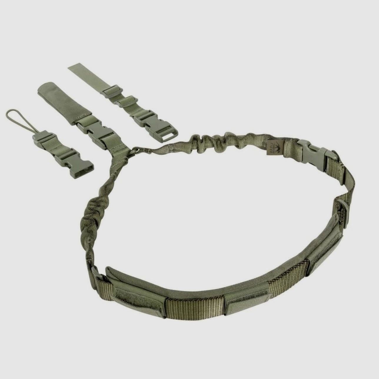 Correas de transporte con opciones de fijación variables para armas largas, cámaras o bolsas