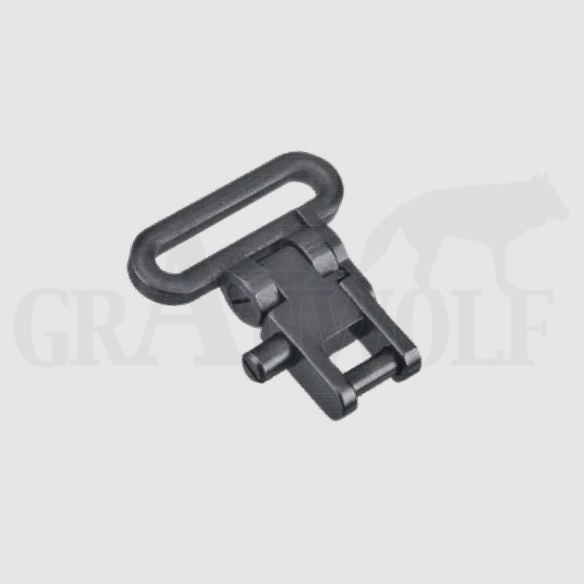 Recknagel Secura schnell abnehmbarer Riemenbügel 8 mm Kopfbreite 3,5 mm Bohrung mit US-Öse