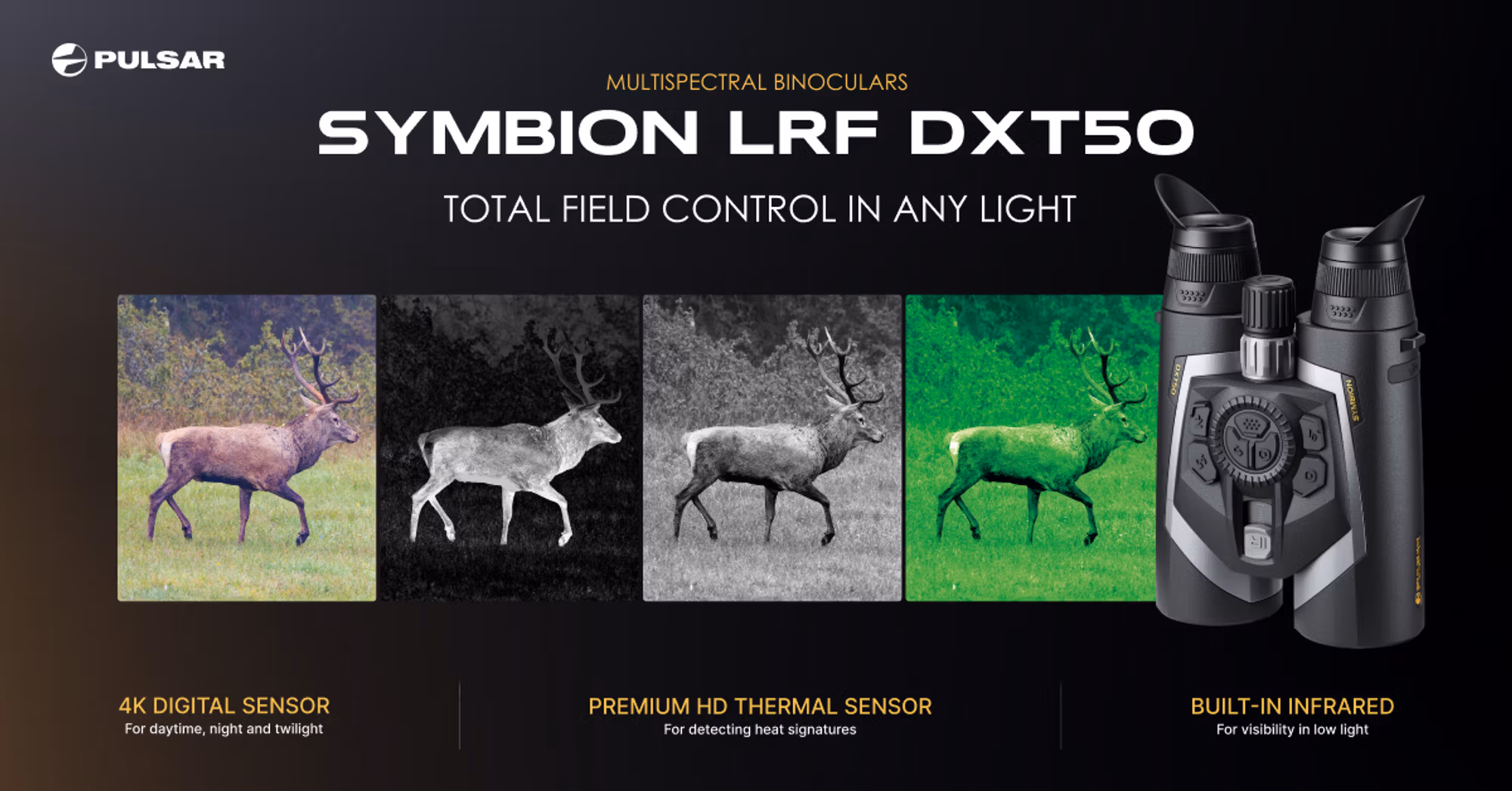 Binocolo Multispettrale Pulsar Symbion LRF DXT50, immagine 5 di 6