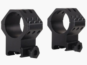 Weaver 6-Hole Weaver-Style Ring matowy czarny 30mm ekstra wysoki, BH 14,3mm
