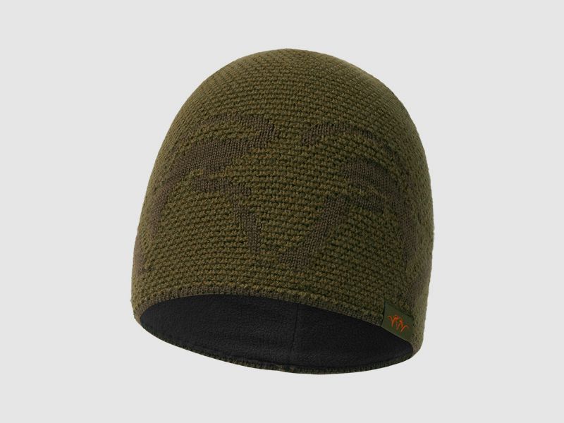 Blaser Pearl Beanie dunkel oliv