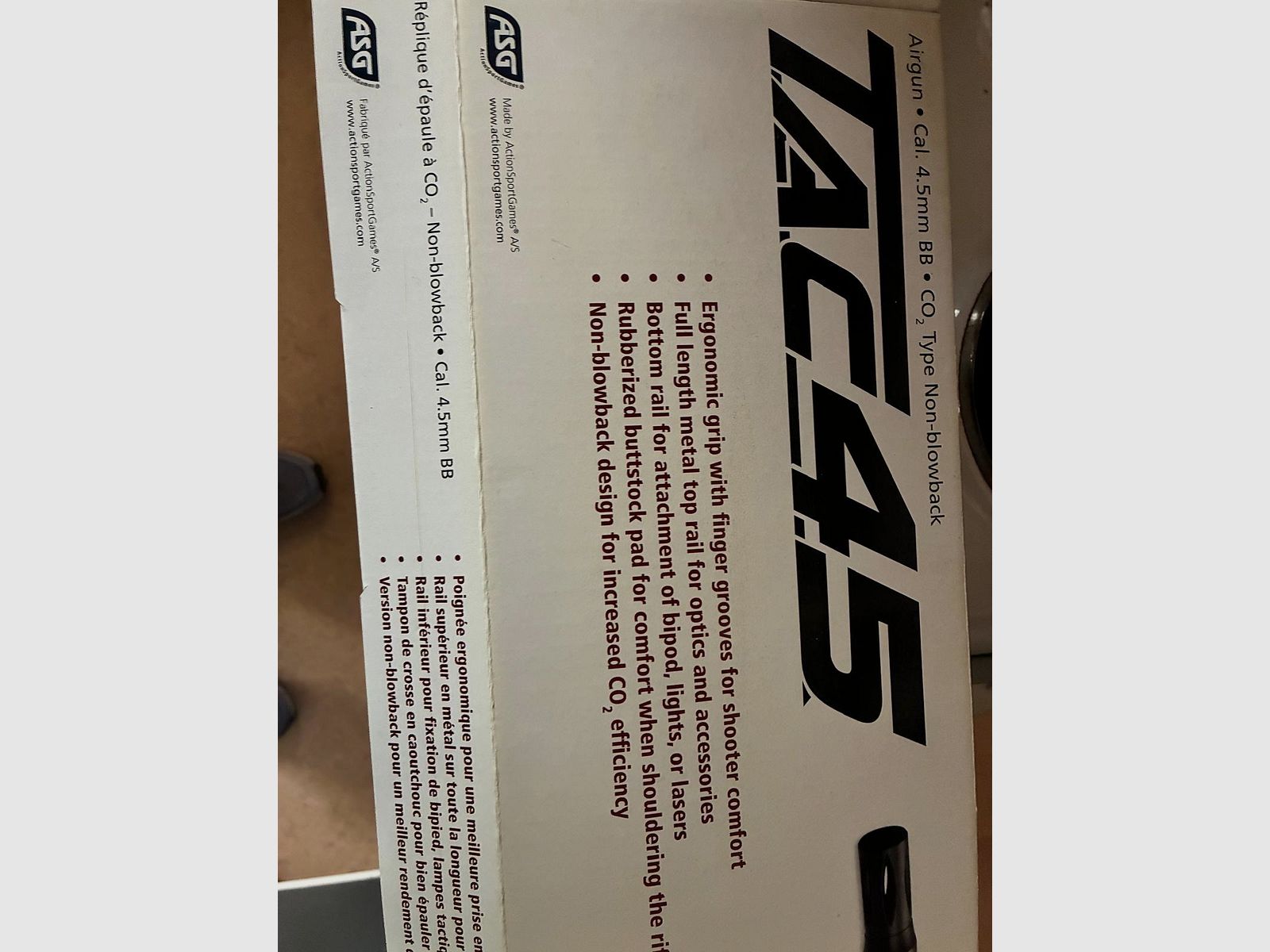 Rifle de aire comprimido TAC 4,5 J