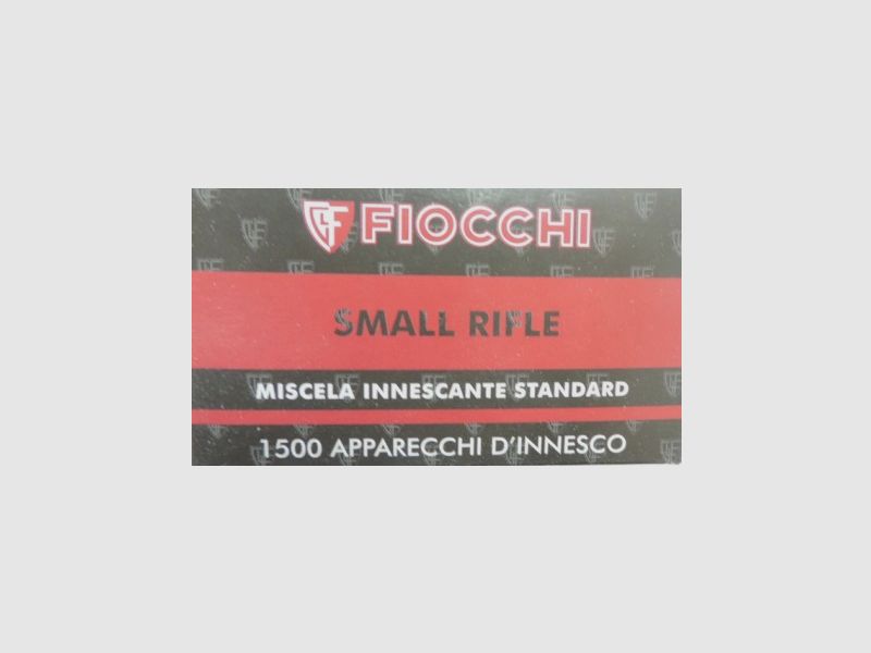 FIOCCHI Zündhütchen Small Rifle doos van 1500 stuks