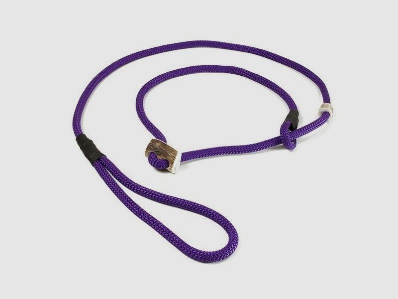Mystique® Field trial Moxon-Leine 8 mm 150 cm lila mit Hornstopper, Bild 1 von 2