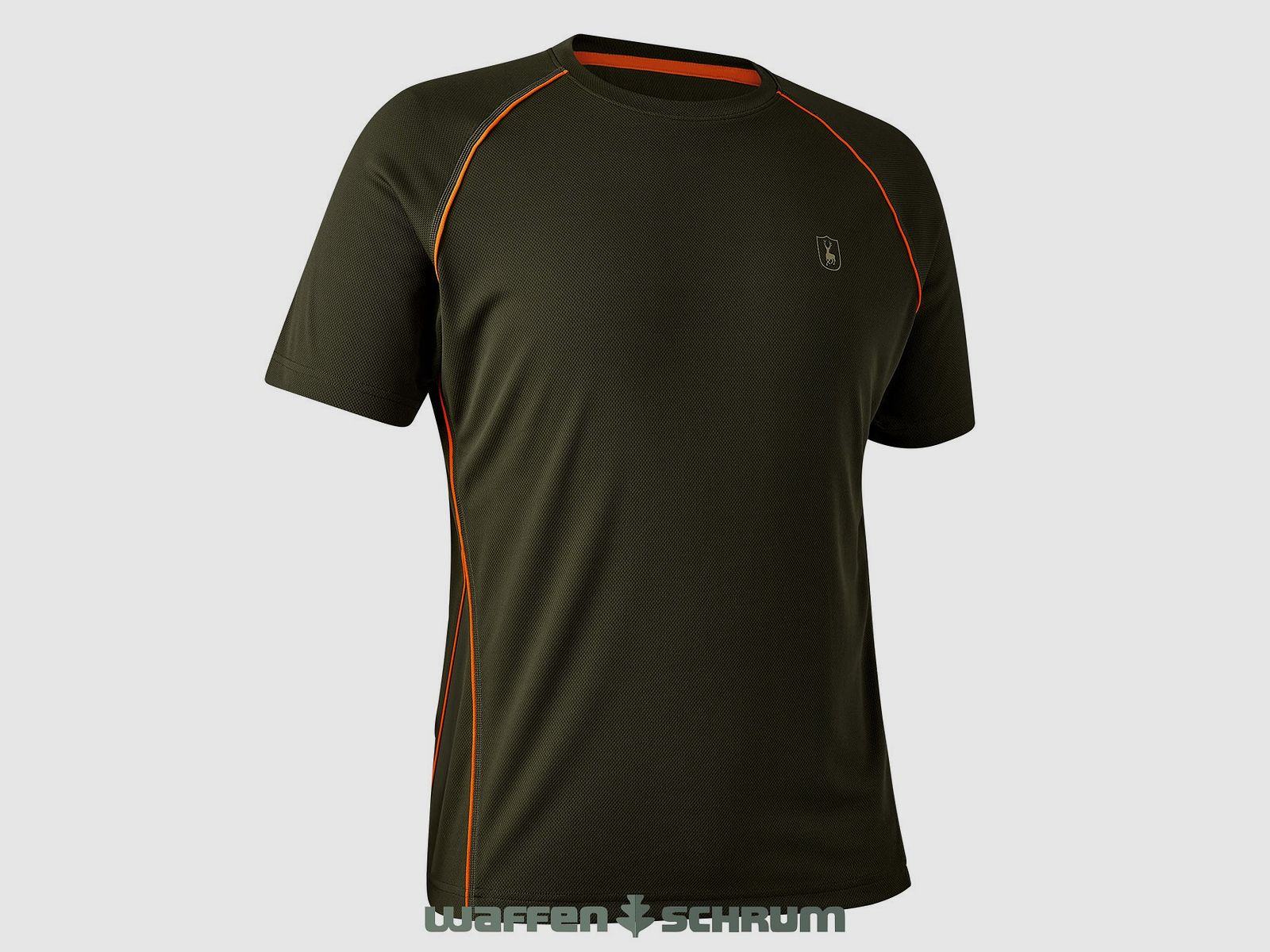 Deerhunter Langarmshirt Chamois Forest Green