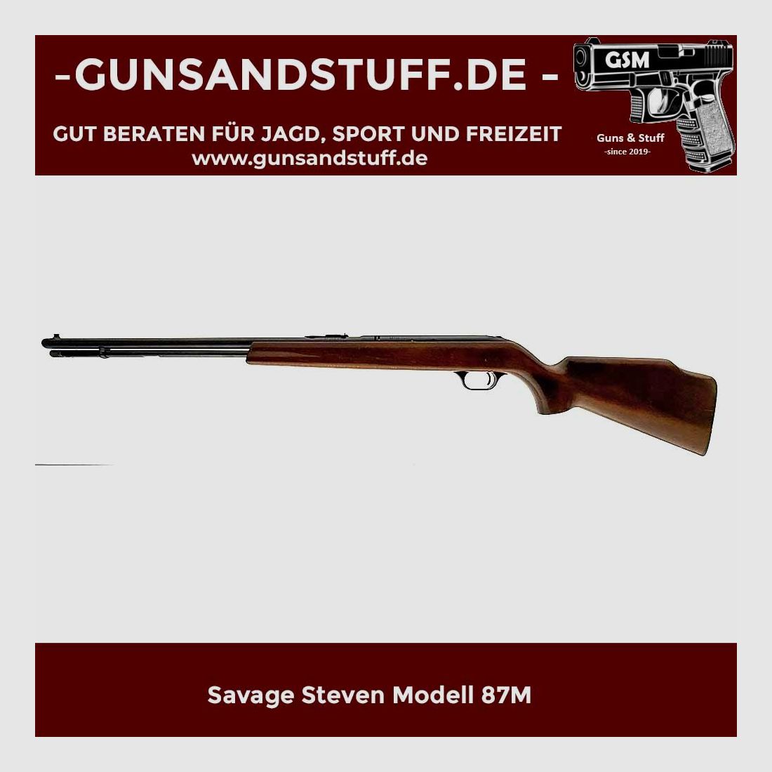 Savage Stevens 87M .22lr, billede 1 af 3