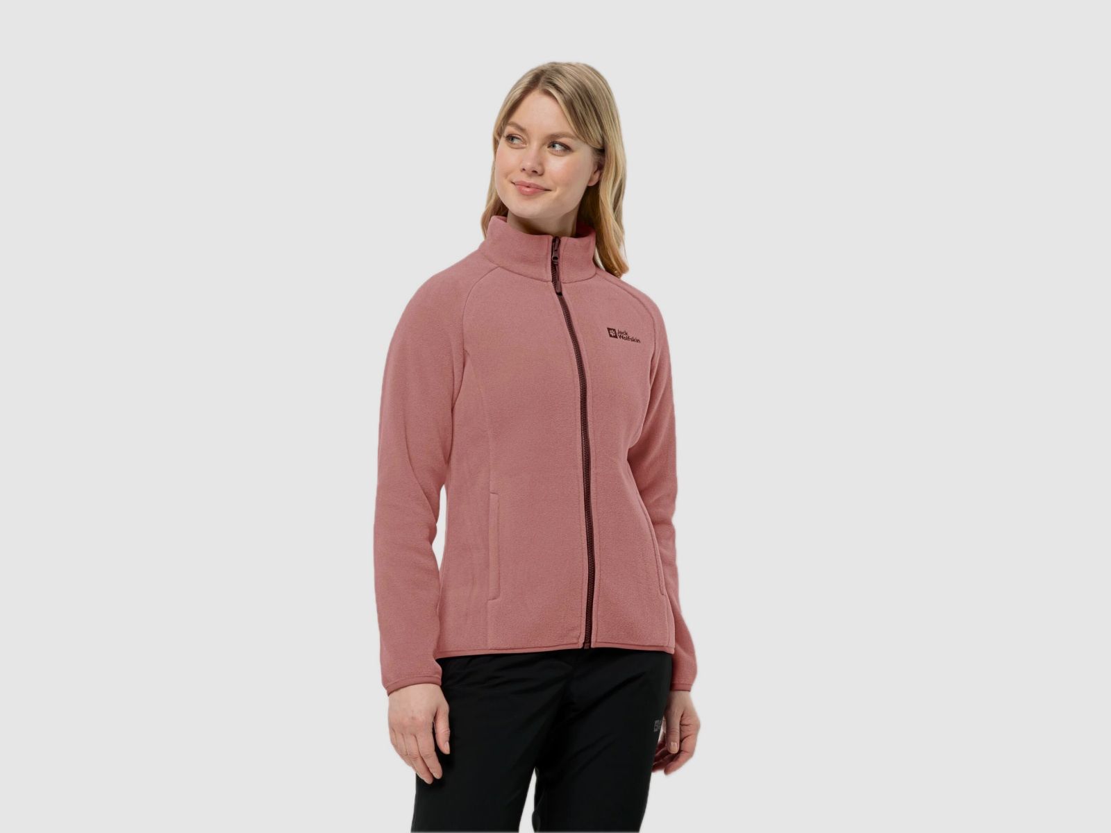 JACK WOLFSKIN Moonrise 3in1 Jas W Donker Maroon