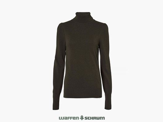 Chevalier Rollkragenpullover Agnes Leather Brown