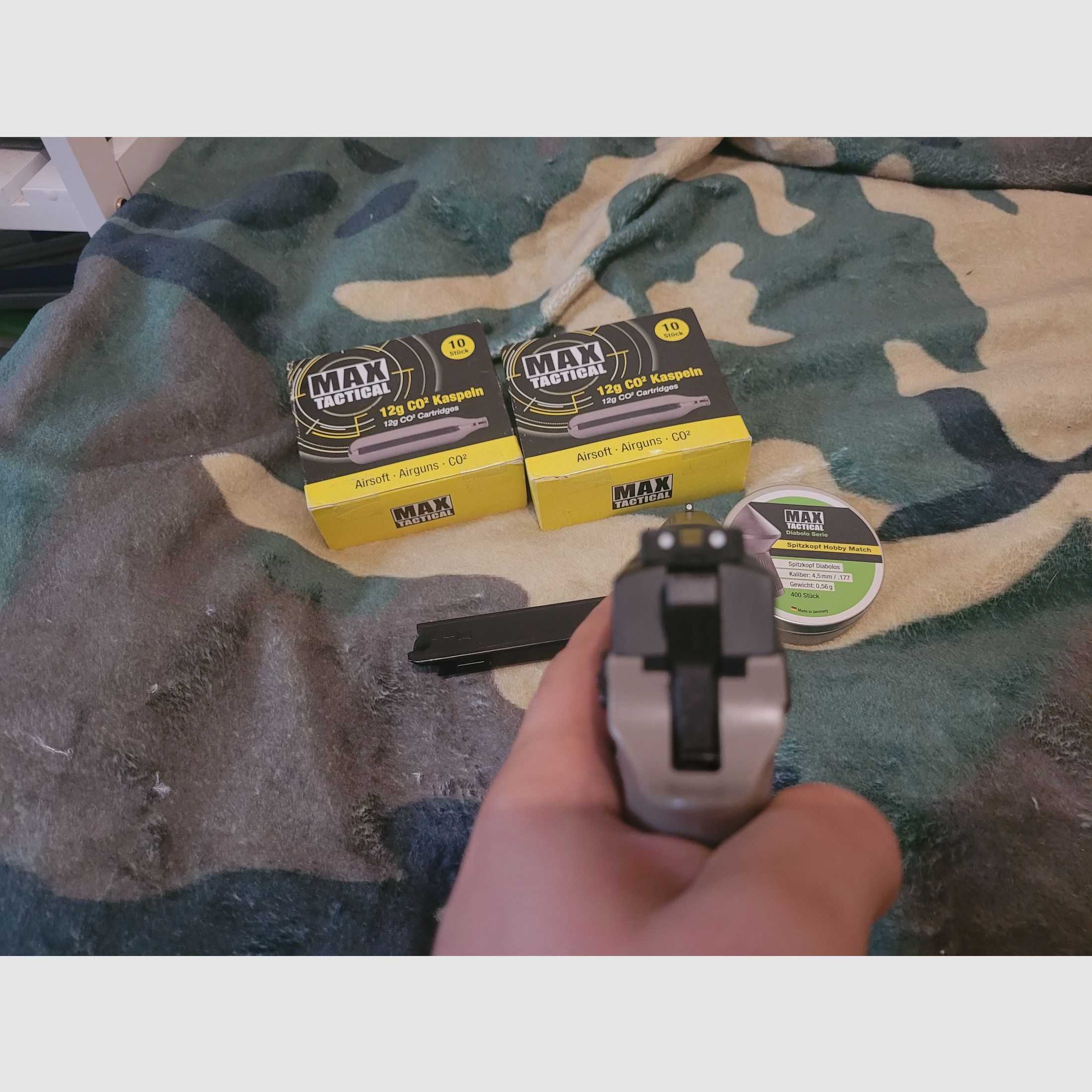 ASG CZ P-09 pistola de aire comprimido set completo (para manitas), imagen 6 de 6
