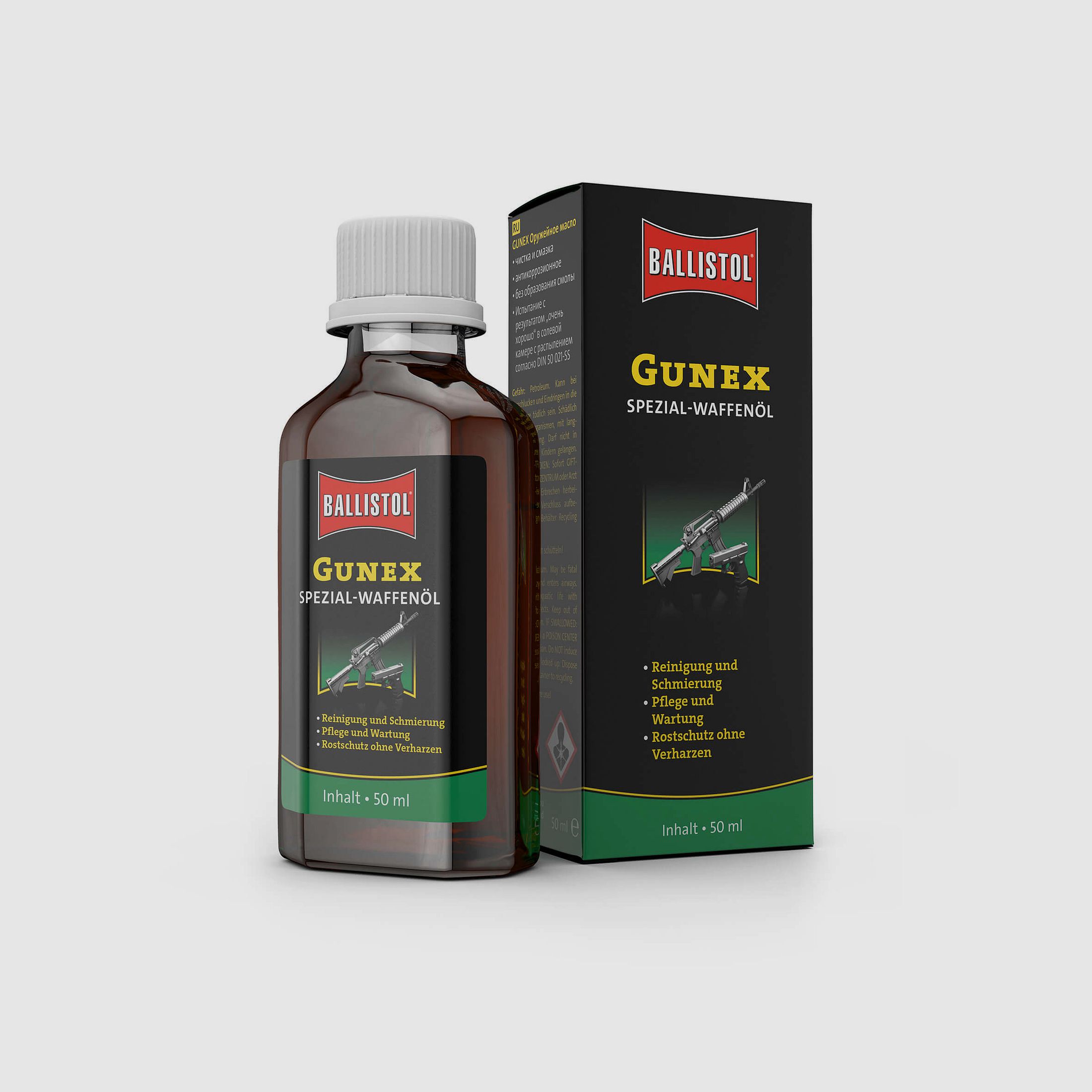 Ballistol Gunex Spezial-Waffenöl - 50ml Flasche