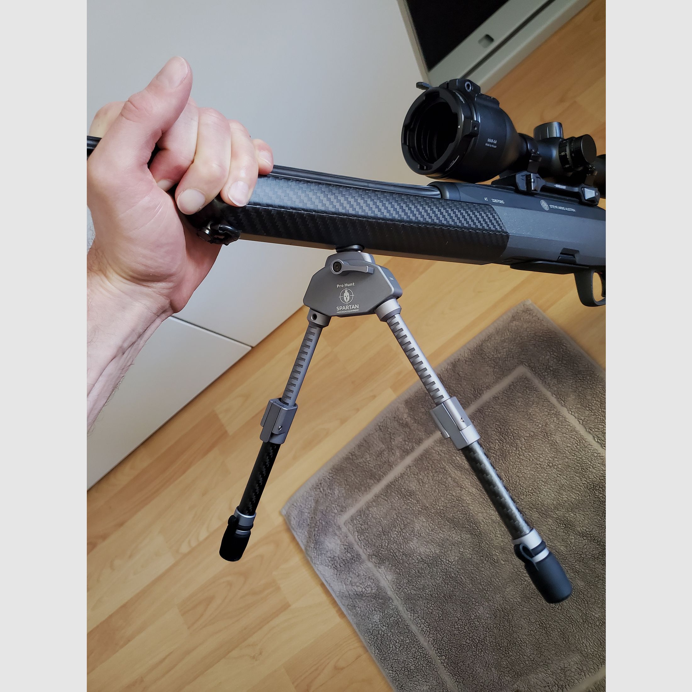 Steyr GAMS CL II, Kaliber .308 Komplettpaket (SD, ZF, Bi-Pod)