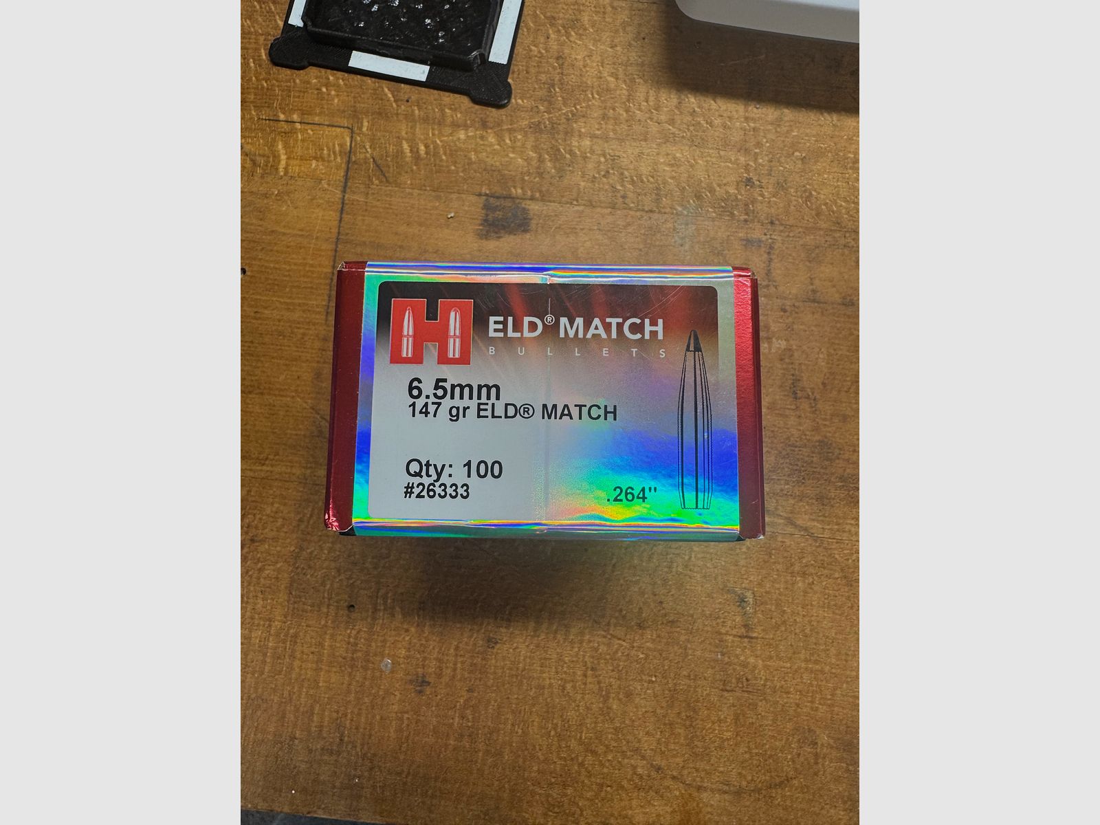 NEW 6.5mm 147 gr 100x ELD Match Hornady