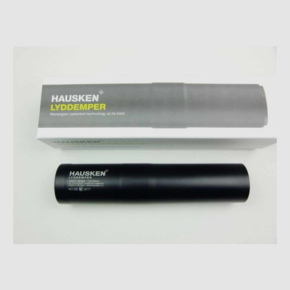 Hausken	 Schalldämpfer HAUSKEN Jakt JD 224 MK2 - Cal. 8mm