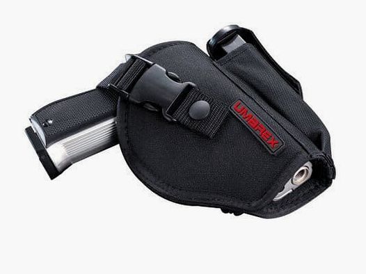 Funda de cinturón Umarex con bolsillo para cargador para pistolas de tamaño mediano