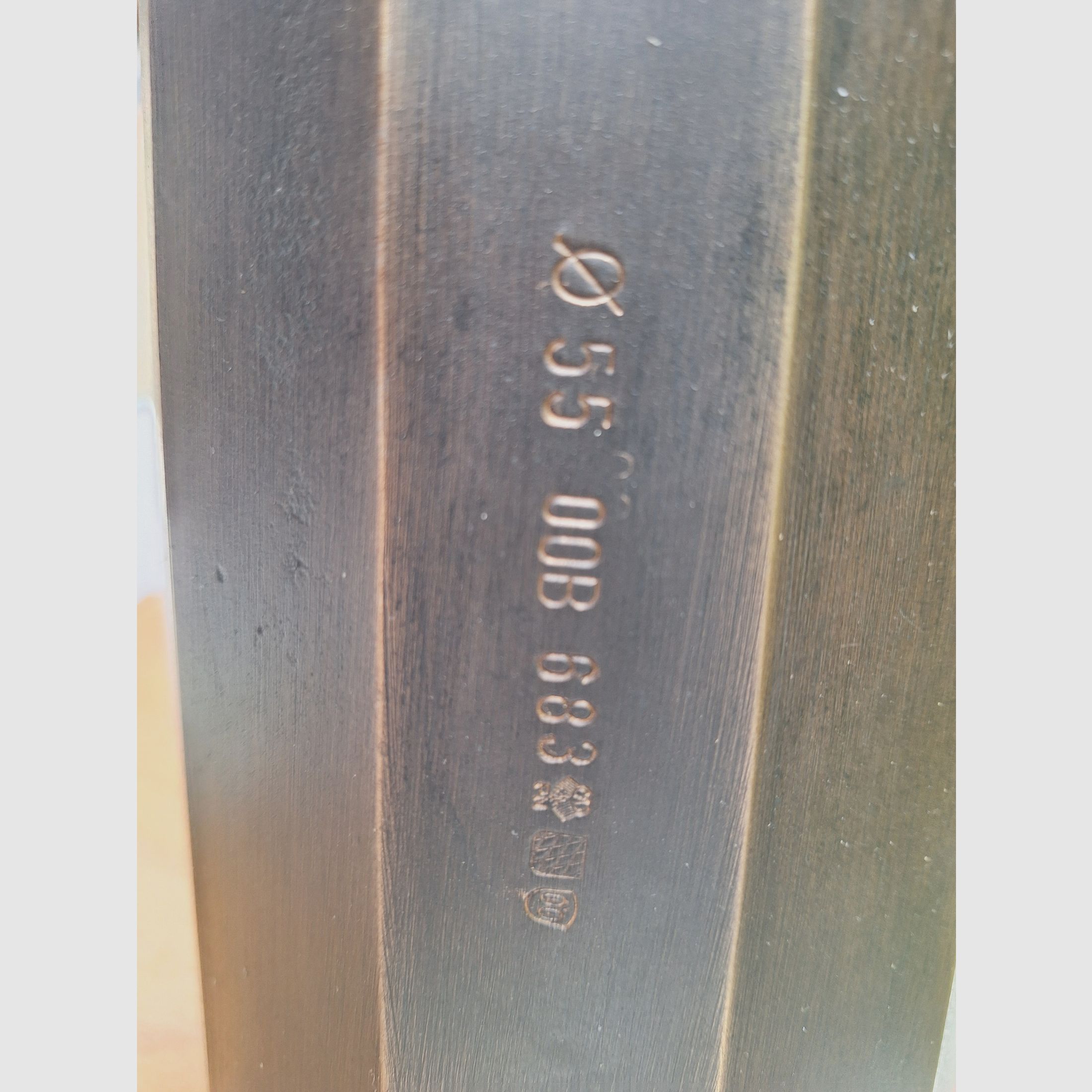 Fixed bronze mortar