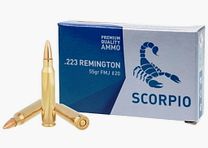 SCORPIO .223 Rem. FMJ BT 55 grs. 20 Stk.