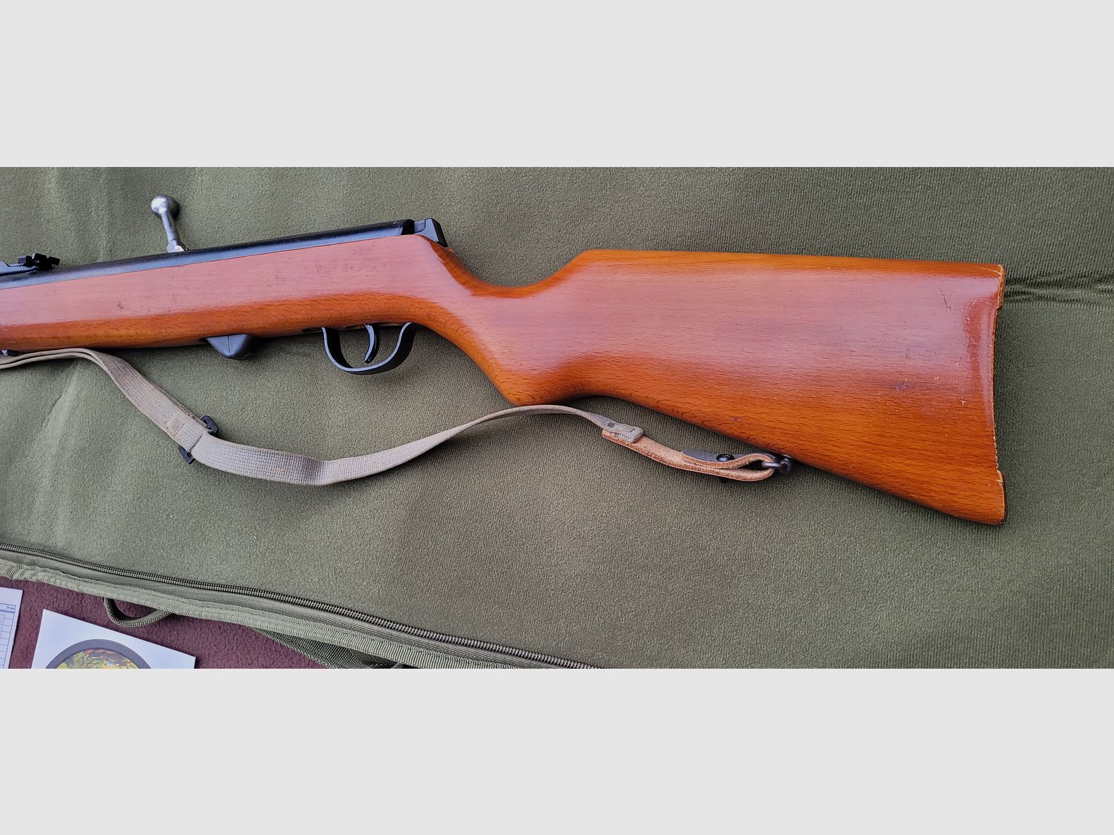 Fusil à air DDR avec chargeur Haenel 310