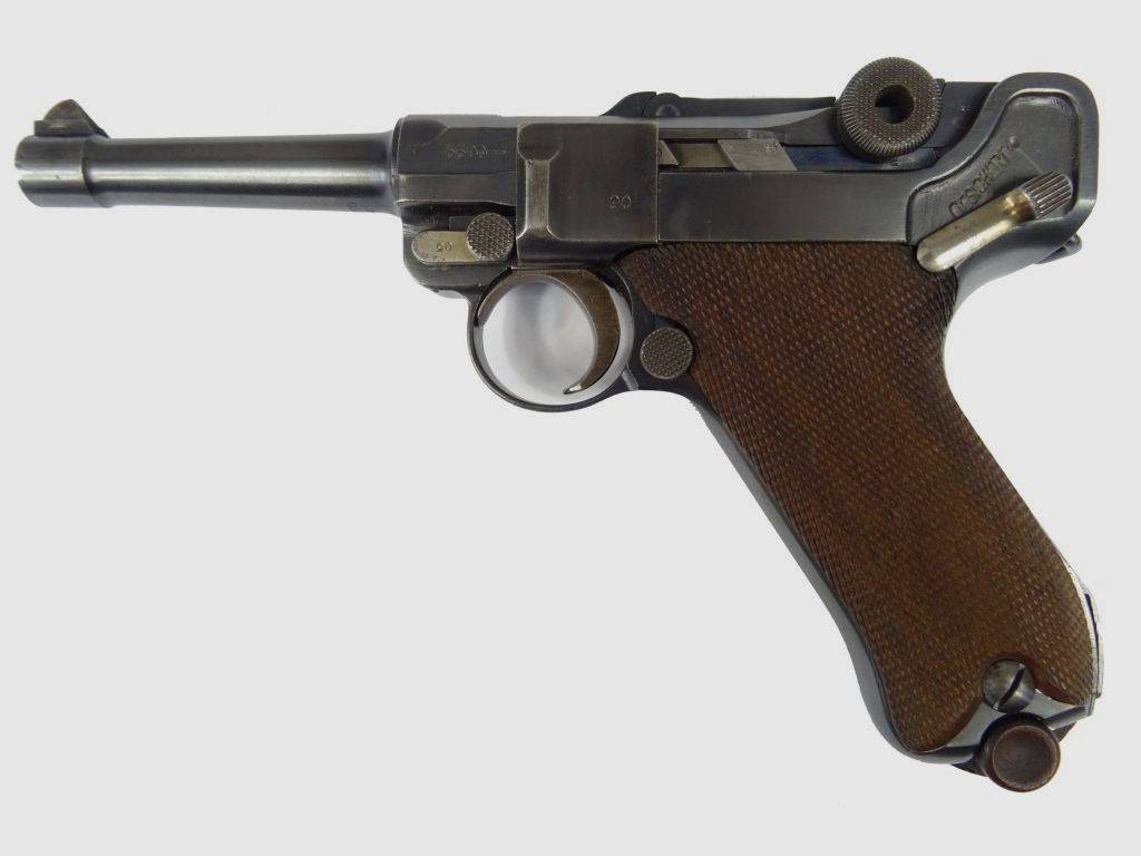 Pistola P08 cal. 9x19mm DWM 1916, imagen 1 de 18