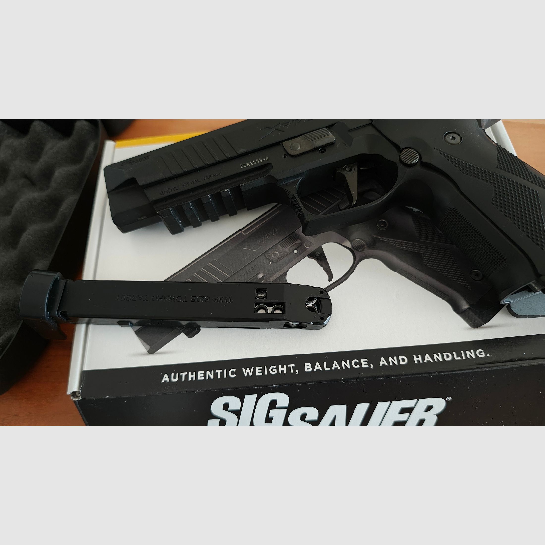 SIG SAUER P 320 X-Five BlowBack CO2 pistolet 4,5 mm
