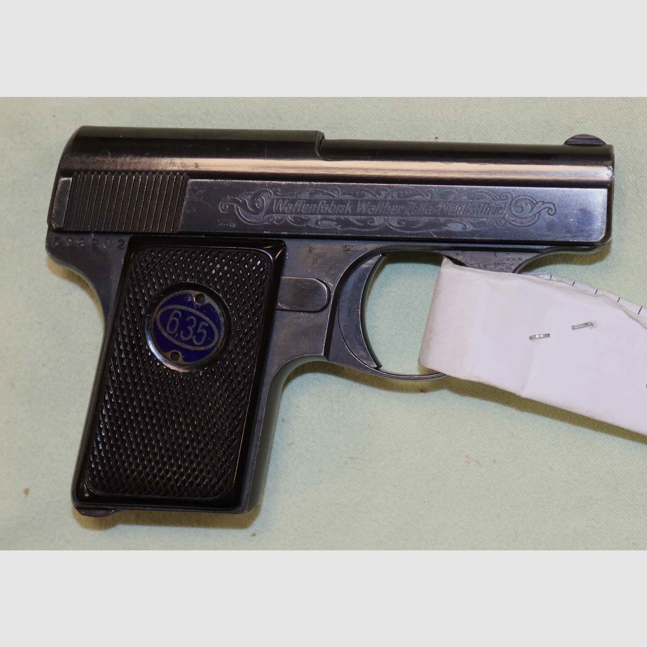 Pistole Zella Mehlis Modell 9 Kaliber 6.35, Bild 2 von 5