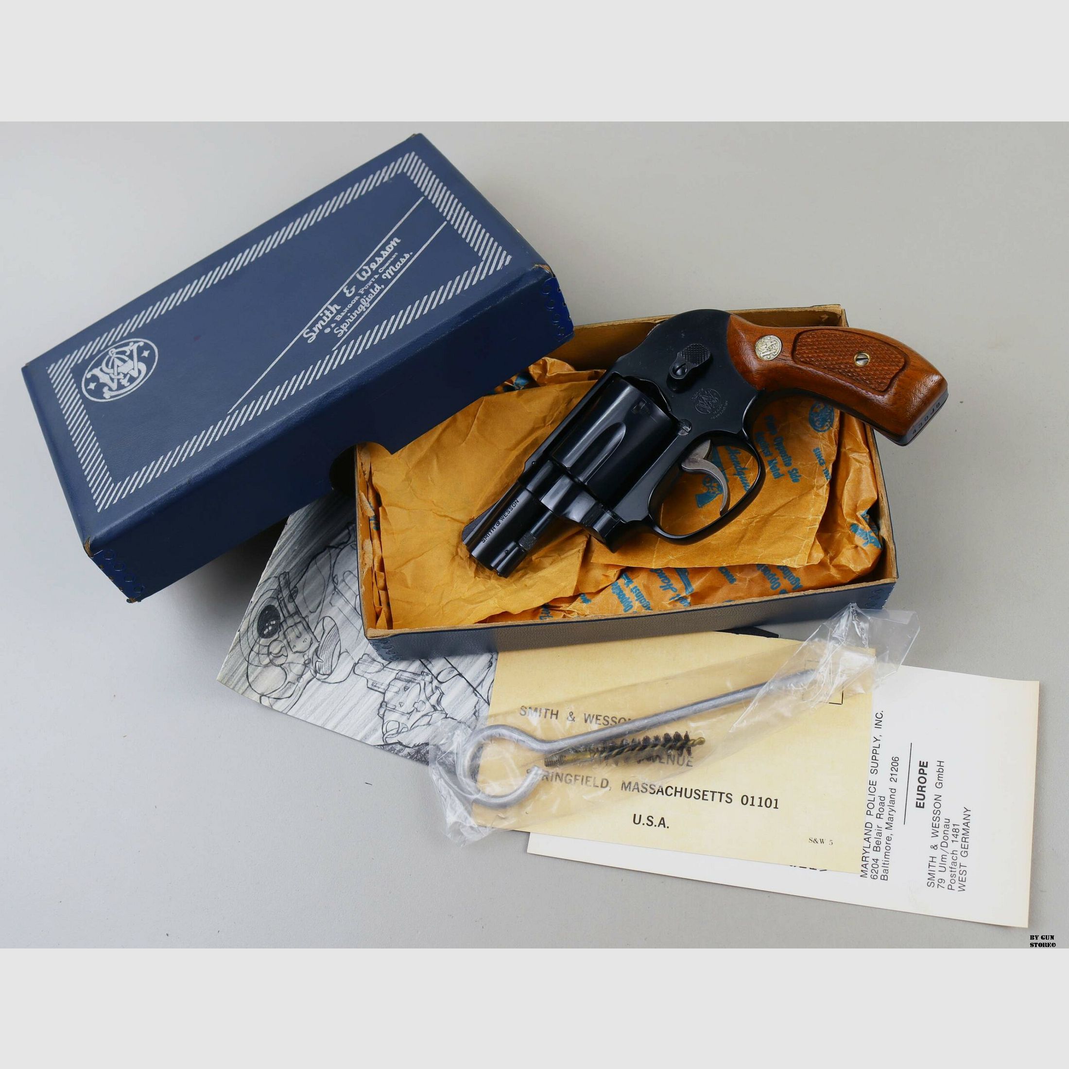 Revolver Smith & Wesson mod. 38 Airweight Kal. 38 sp. matr. 430J8, Bild 10 von 12