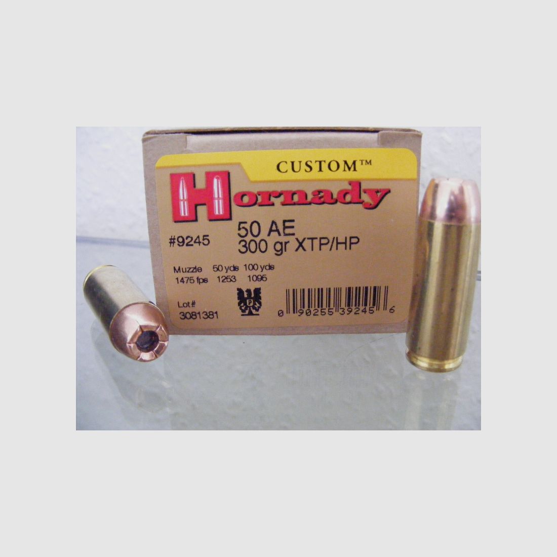 .50AE/300grs Hornady XTP/HP 100 Stk. #9245