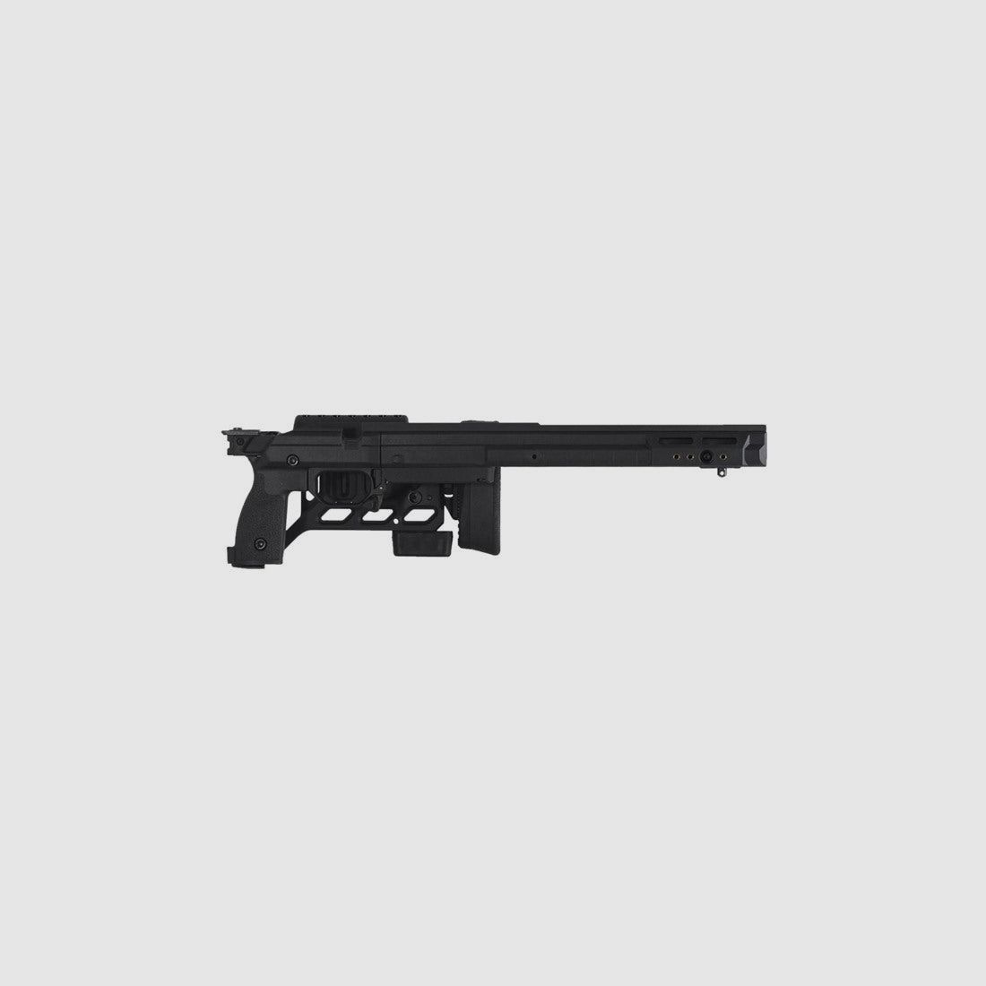 Kinetic Research Group Tikka T3X Châssis avec Crosse Pliable, Noir