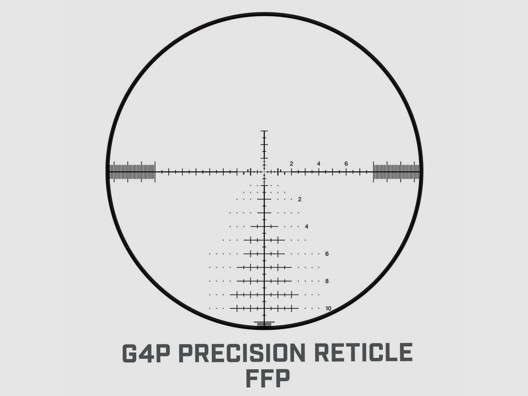 Bushnell Zielfernrohr Elite Tactical XRS3 6-36x56 Absehen G4P FFP #ETXRS3G4