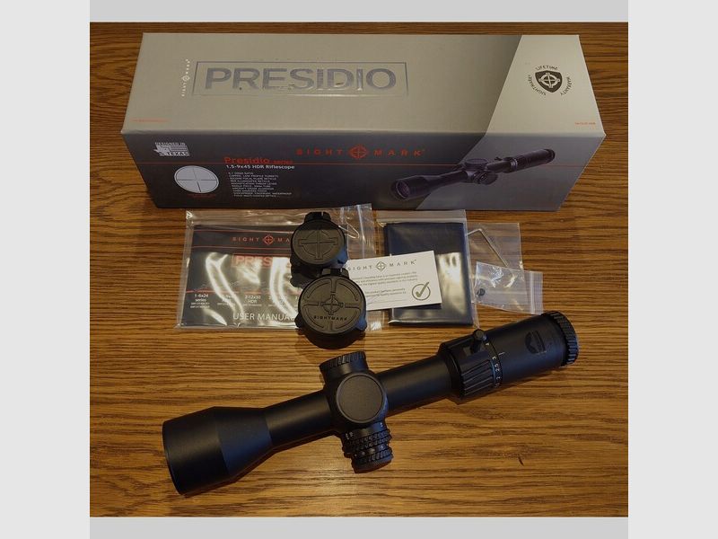Sightmark Presidio 1,5-9x45 HDR - Ideal für Nachtsicht wie Pard