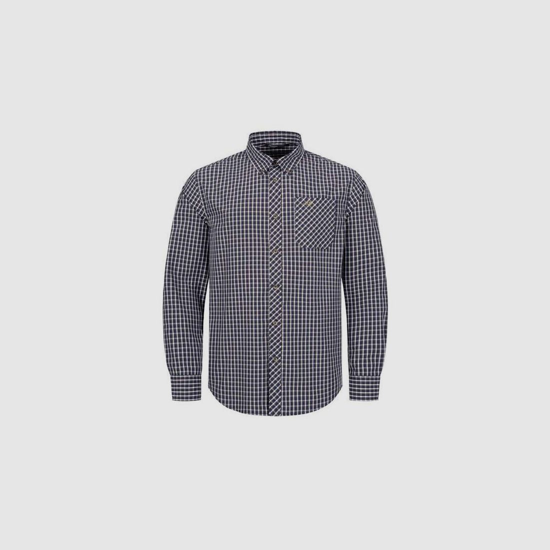 Blazer overhemd Juan donkerblauw/wit geruit