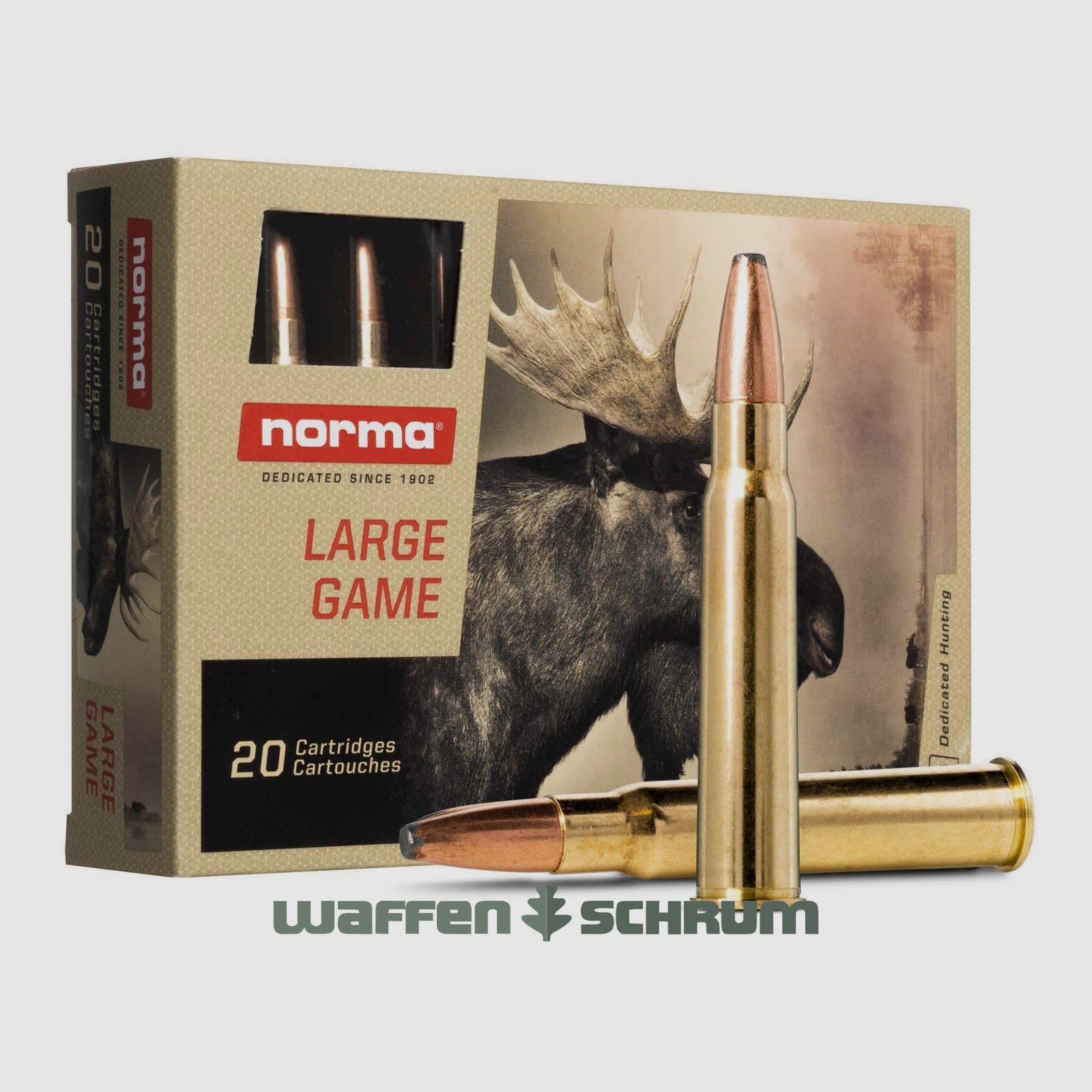 Norma Oryx 12,7g - 196gr 8x57JS