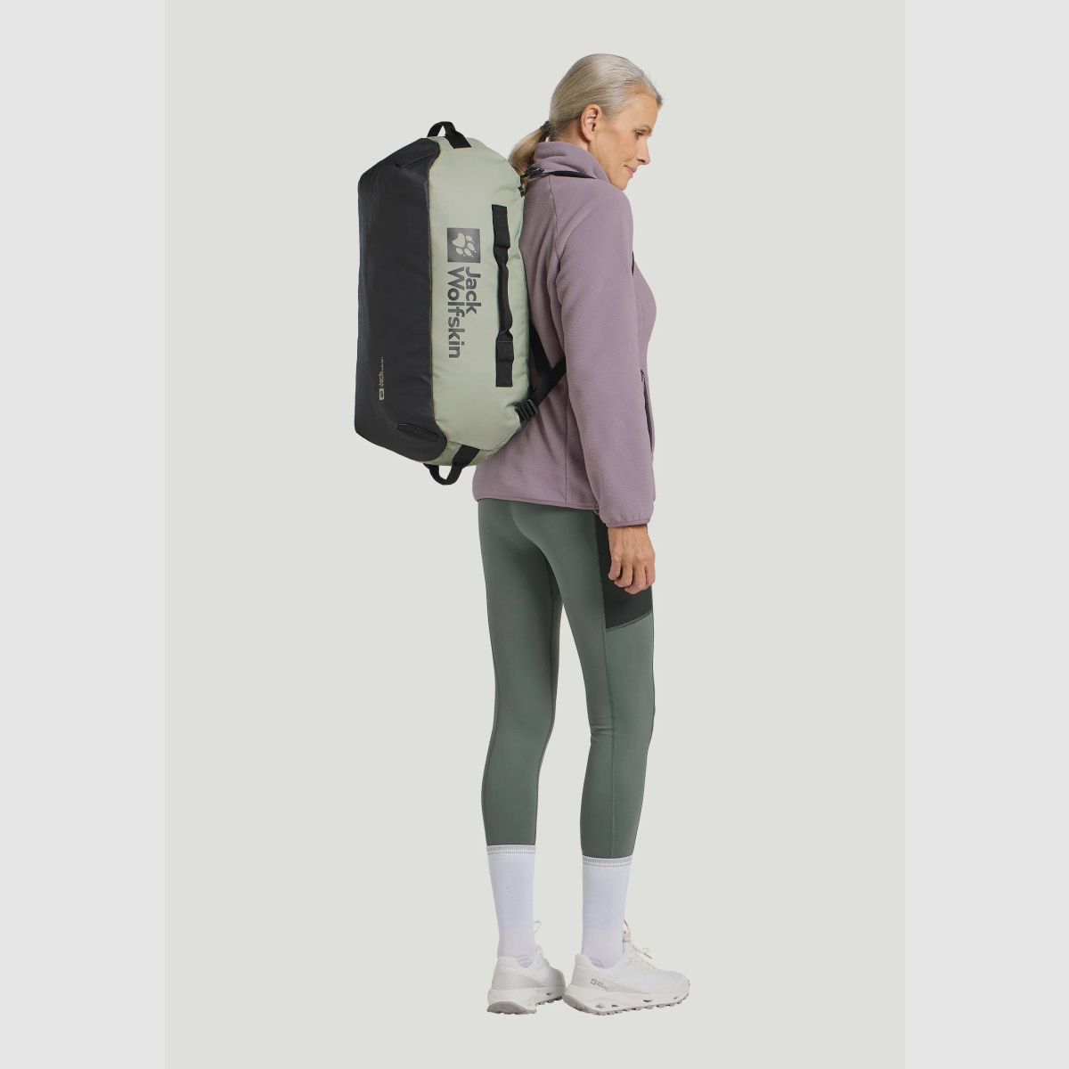 JACK WOLFSKIN All-in Duffle 35 Sport- und Reiserucksack Mint Leaf