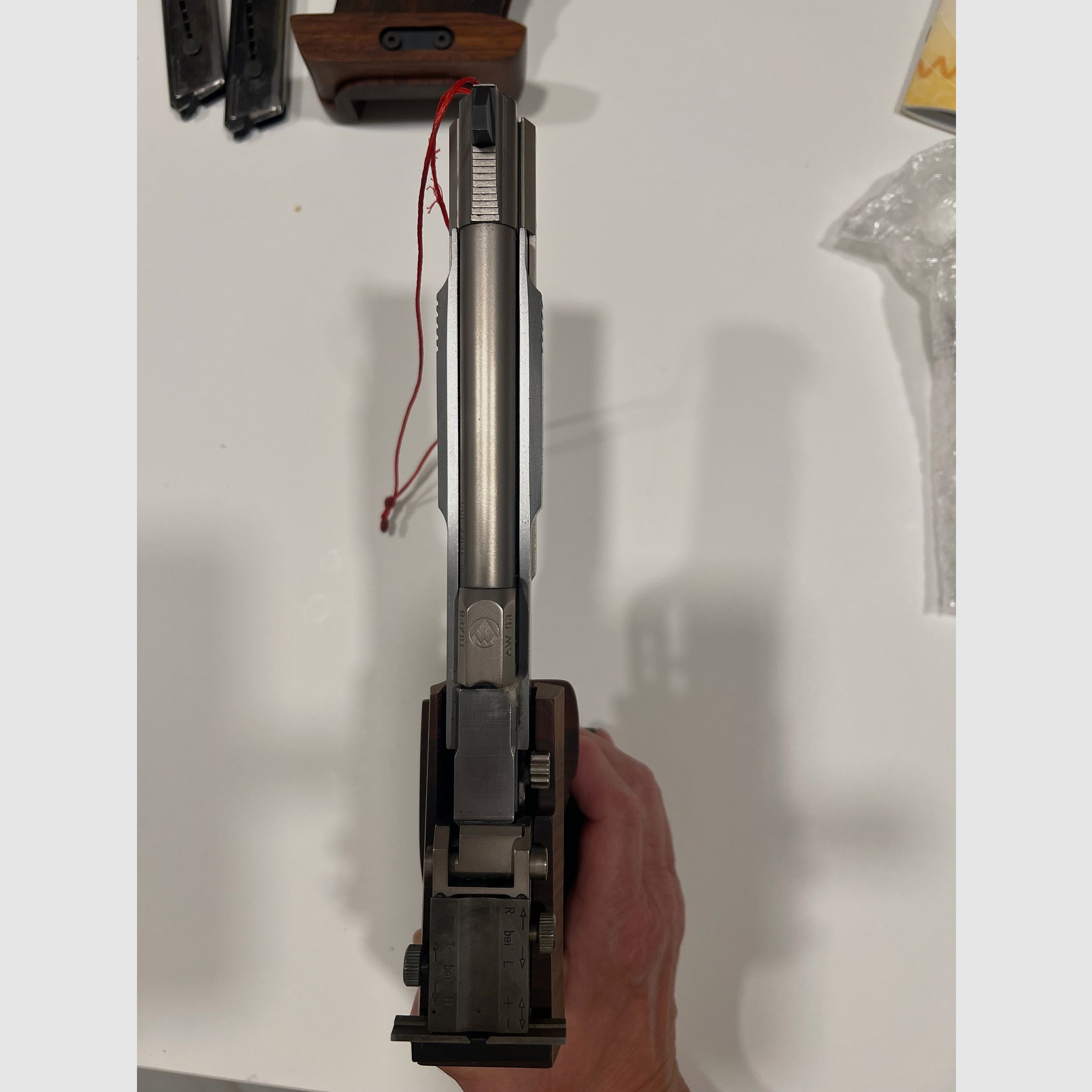 Feinwerkbau AW93 sport pistol caliber .22 l.r for sale