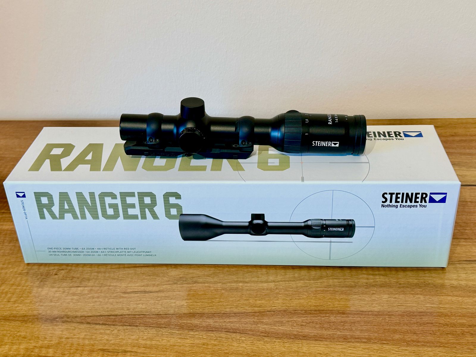 Steiner scope Ranger6 1–6x24, driven hunt scope