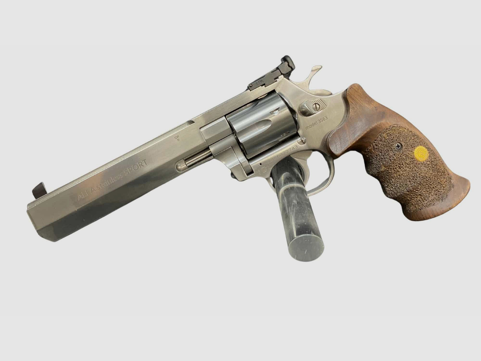 ALFA ProJ Steel SPORT acciaio inossidabile 3563 Revolver 6″ | .357 Mag.