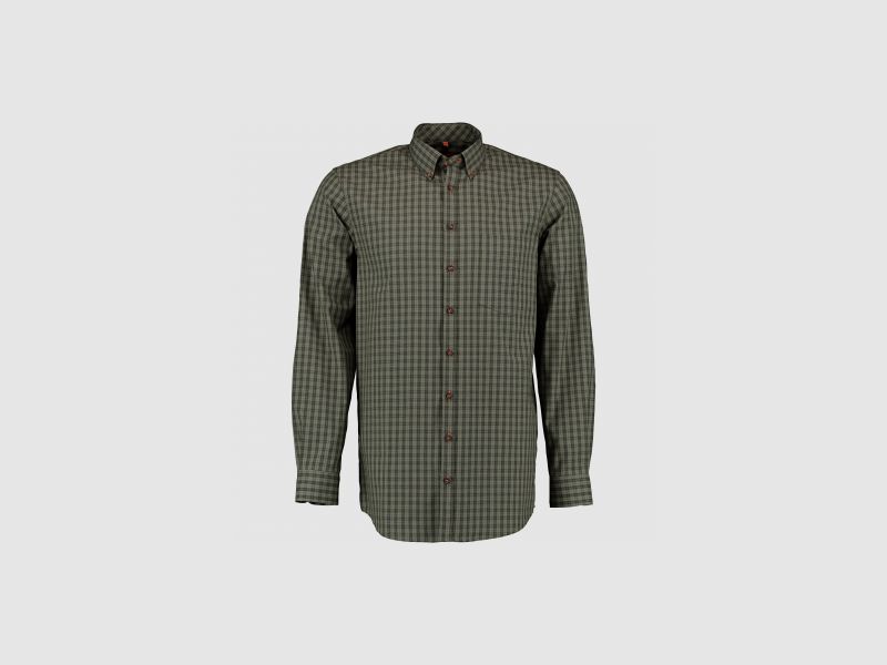 OS Trachten Camicia a Maniche Lunghe da Uomo | 41/42
