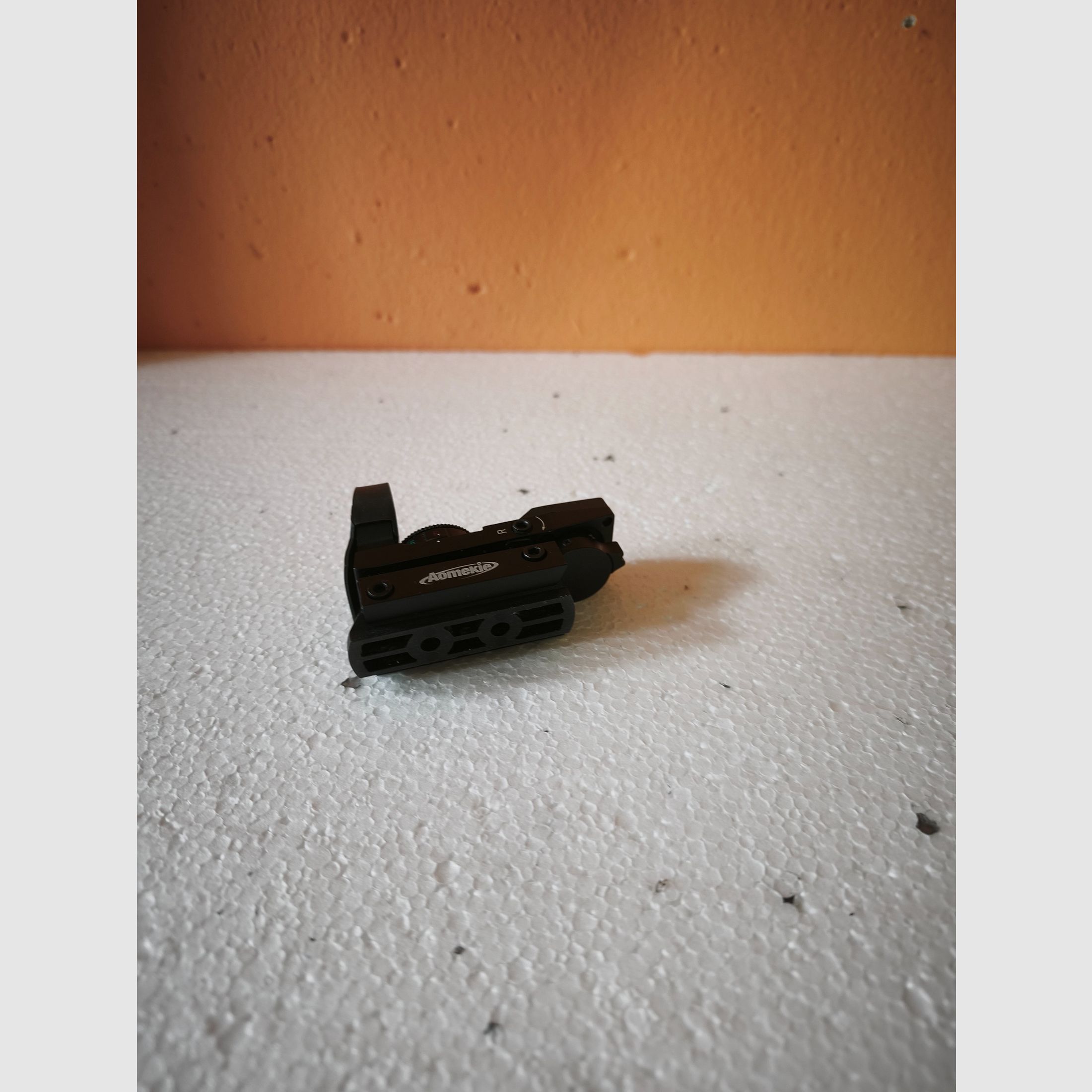 Aomekie red dot sight / red dot sight (Red Dot) with mount, imagen 4 de 6