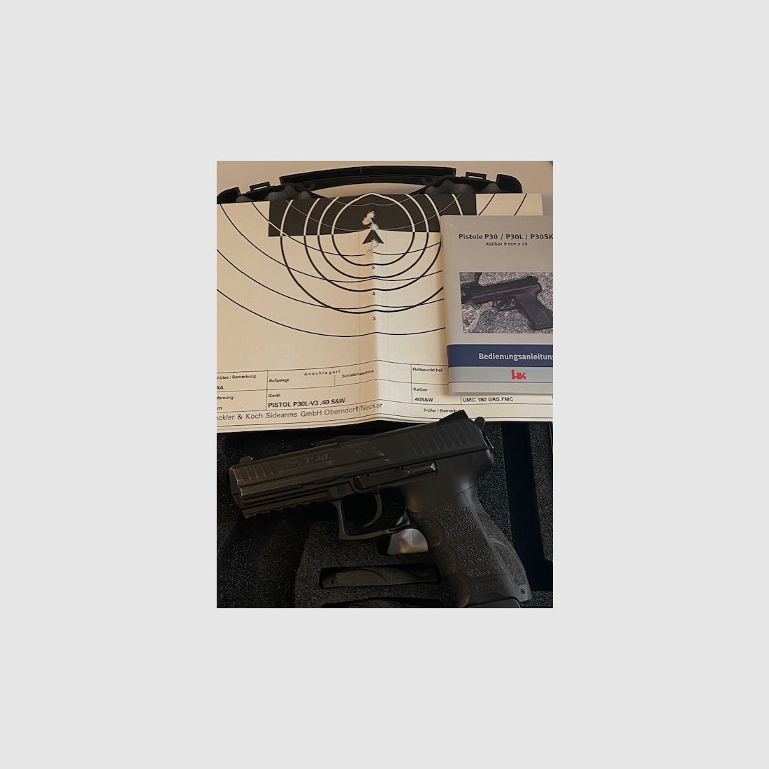 Heckler & Koch, P30L, Kaliber .40 S&W