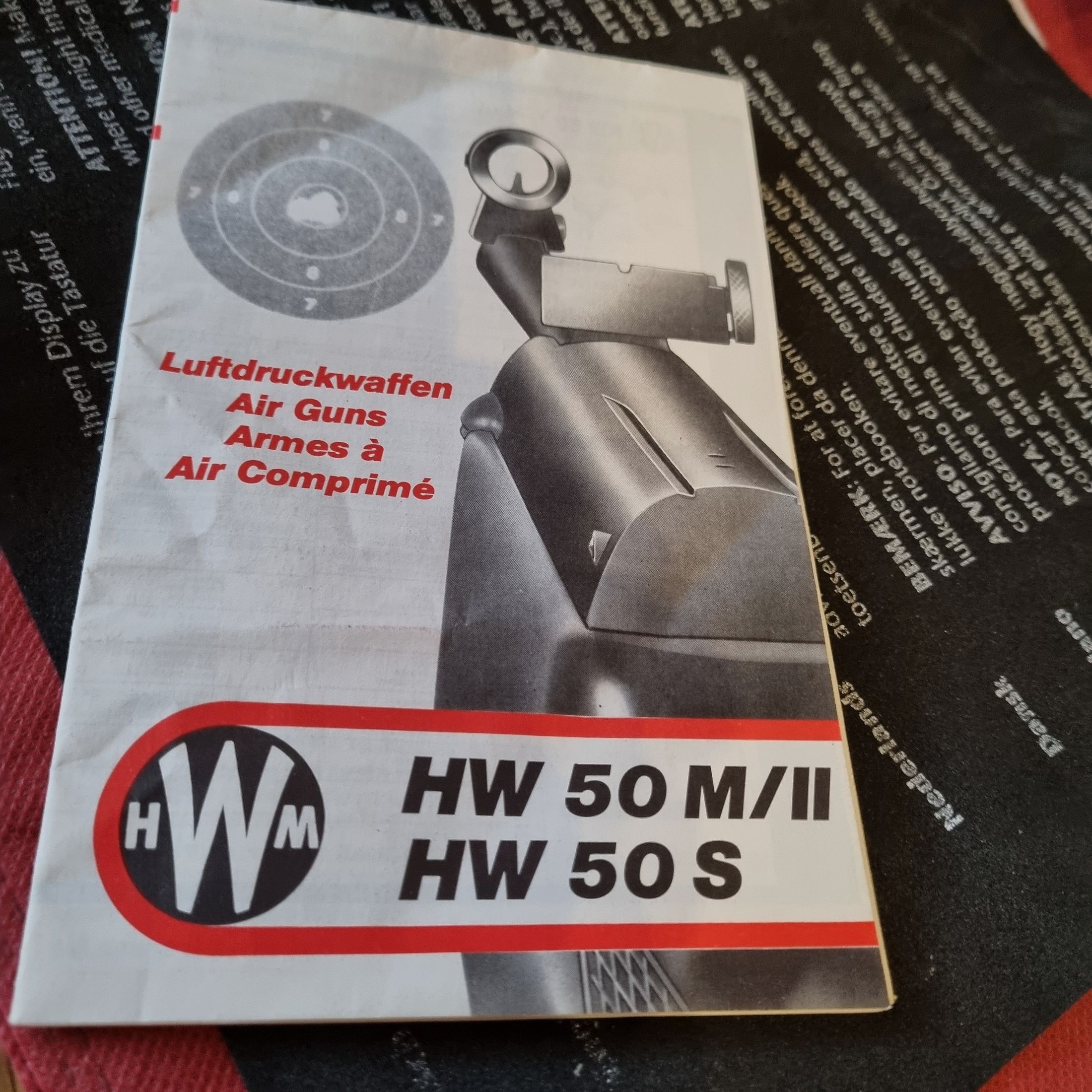 HW 50 4,5 mm, mit Schalldämpfer und ZF Hubertus 4x20