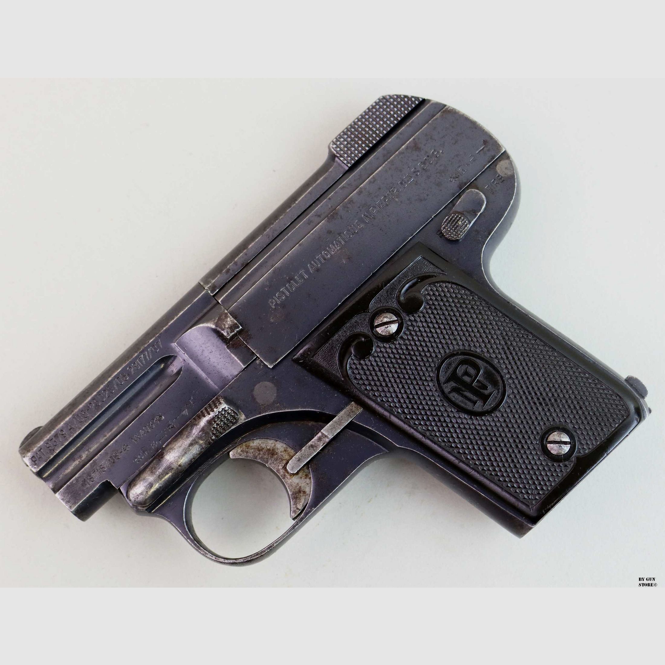 Pistolet Nicola Pieper mod BD cal. 7,65 mm n° de série 24629, image 2 sur 7