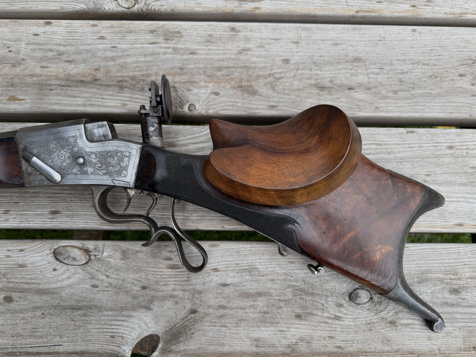 Feuerstutzen System Aydt 8,15x46R in hervorragendem Originalzustand