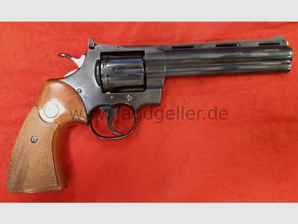 Revolver Colt Python 357 Magnum 6" aus 1972