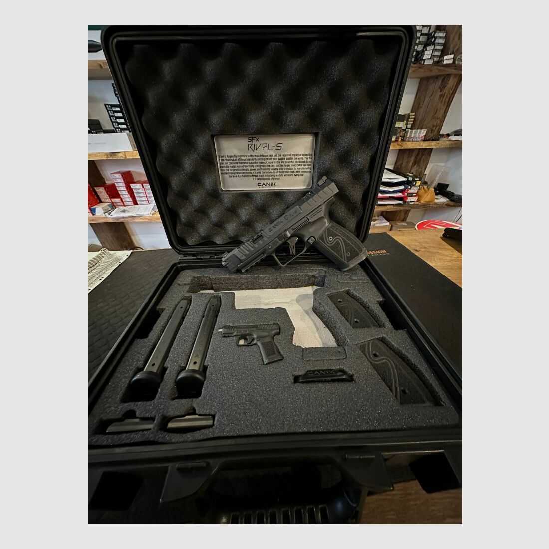 CANIK SFx RIVAL-S Schwarz